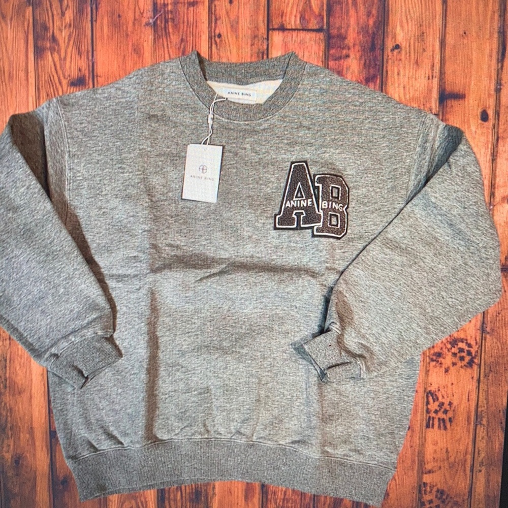 Anine Bing Hoodie Gray